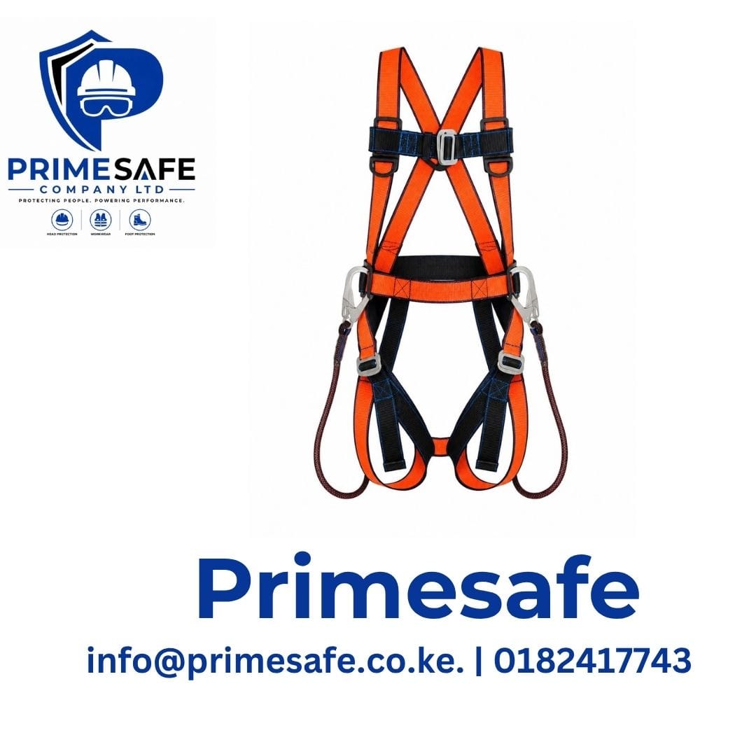 Double hook safety harness